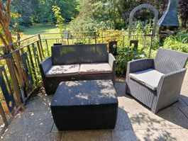 Gartenlounge Rattan