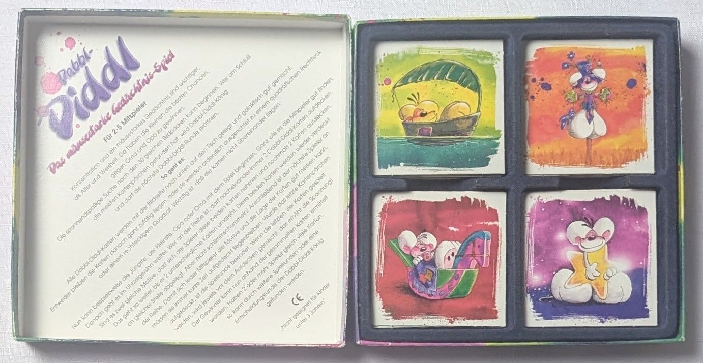 Giochi: Vintage - Dabbl-Diddl - Memory - Diddl – Nuovo (secondo la descrizione) da Wängi venduto da ABIZONE-86 2