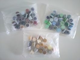 Ölfarben / Acrylfarben - blau, gelb, rot, grün - NEU & OVP