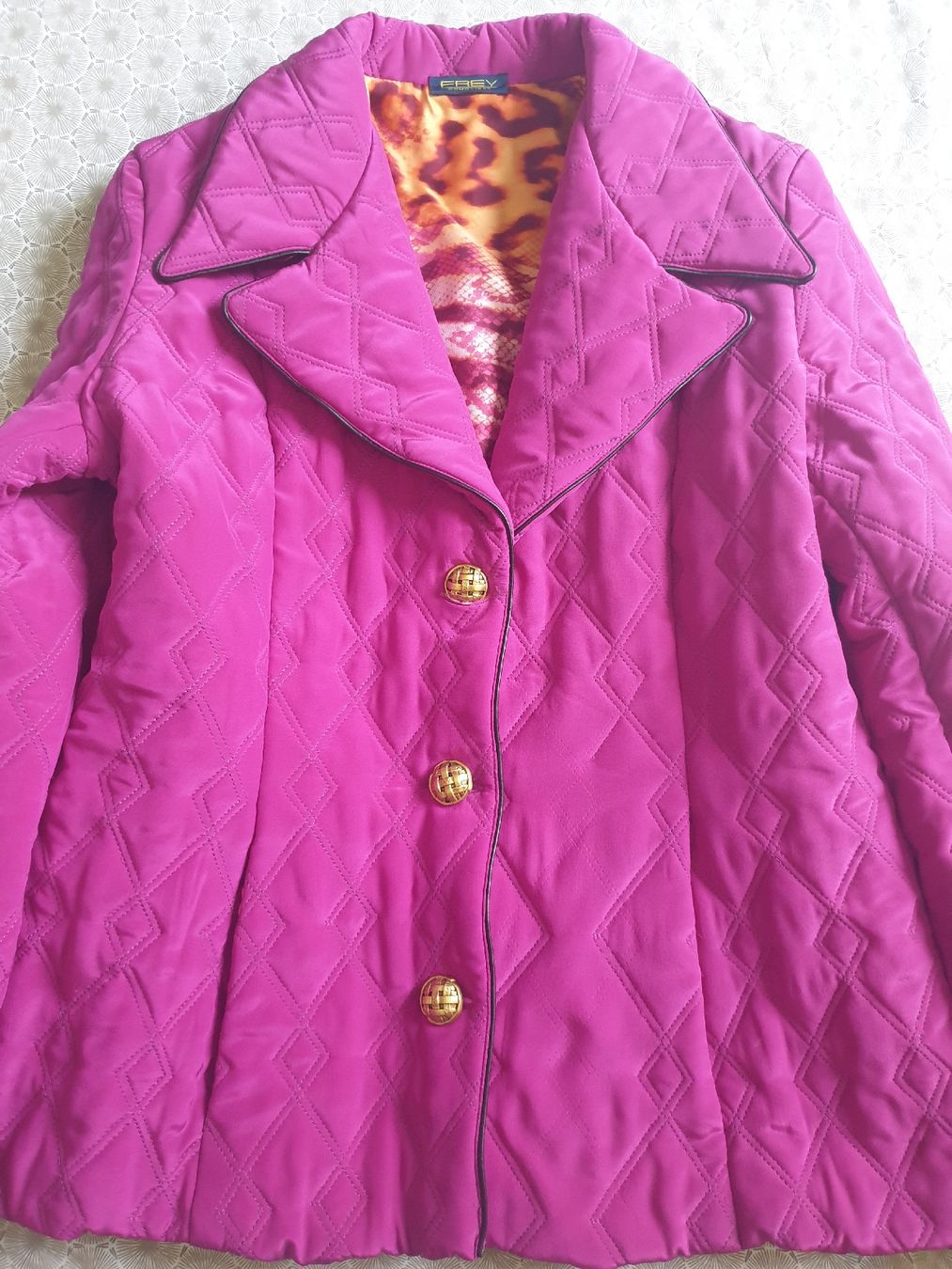 Giacche: quiltted Jacket, Grösse 40, aus Seide – Usato da Zürich venduto da yoarg 5
