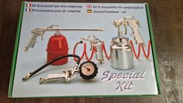 Druckluft Zubehoer Set Spezial Kit 4 Teile neu