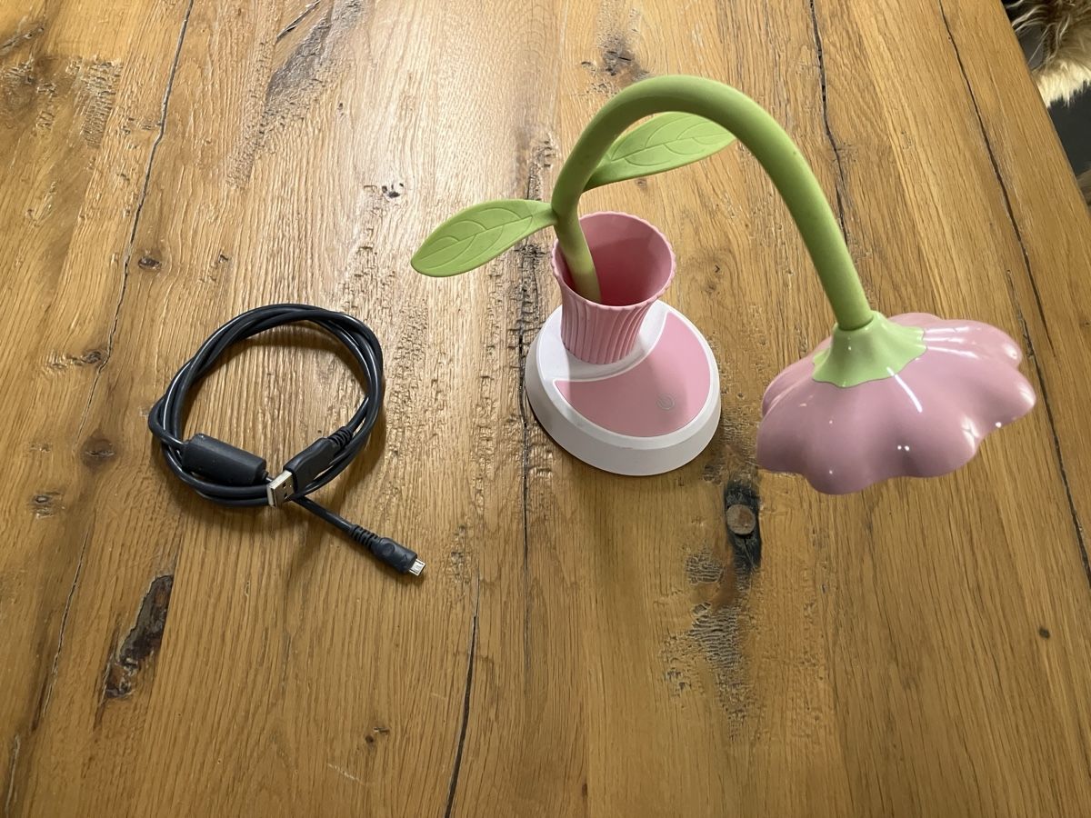 Lampade: Nachttischlampe Blume – Usato da Röschenz venduto da RS4147 1