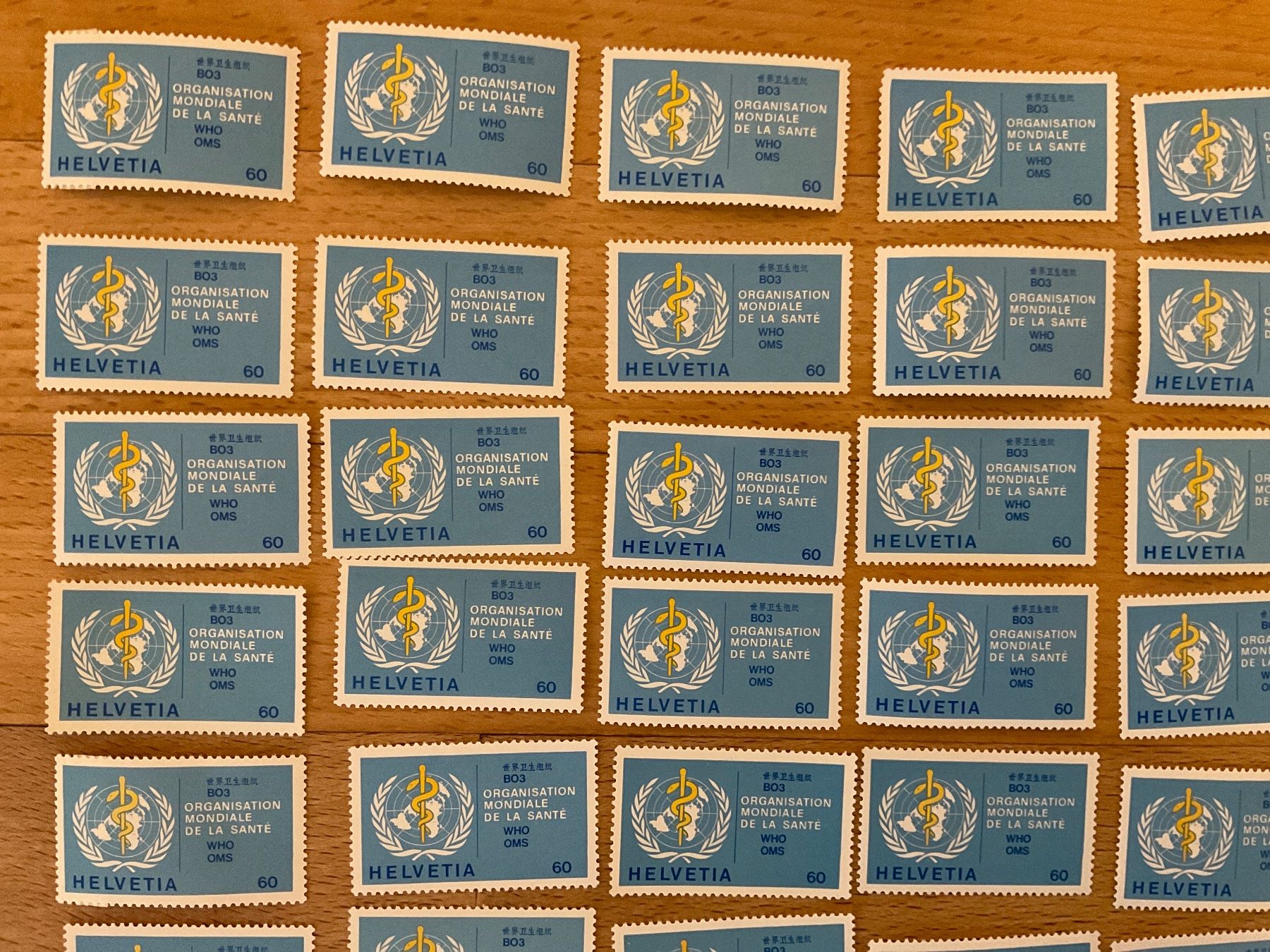 Tutti i francobolli: 60Fr Ämter Frankaturware ungestempelt postfrisch Sammlung – Nuovo (secondo la descrizione) da Wil SG venduto da Chefsugus 1