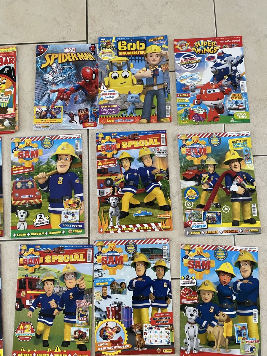 Riviste & Magazine: Feuerwehrmann Sam Zeitschriften, Comics, – Usato da Uster venduto da muse70 2