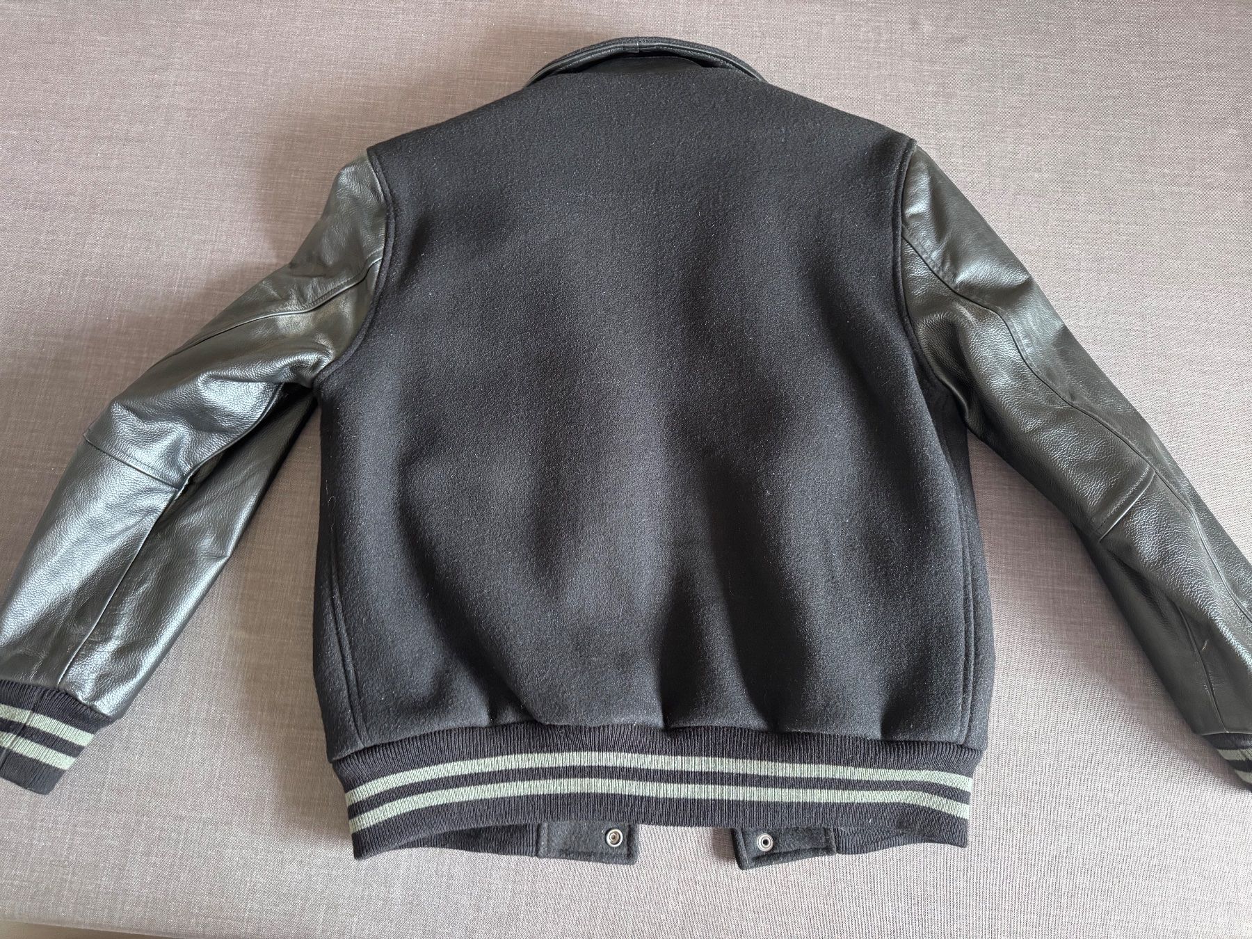 Schott Vestes: Schott Teddy Jacke – D'occasion à Oberrüti par HotRod1932 2