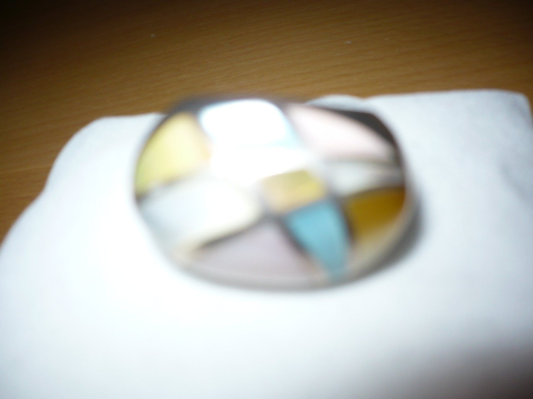 Ringe: Ring Silber mit Perlmutt – Gebraucht aus Merzligen von Marthe22 7