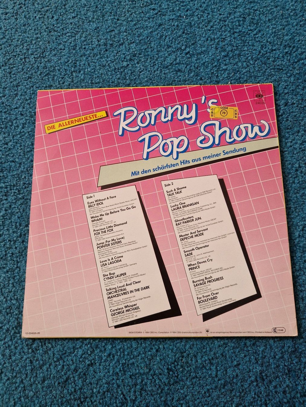 Dischi in vinile: LP Ronny's Pop Show – Usato da Aefligen venduto da Akoni 1