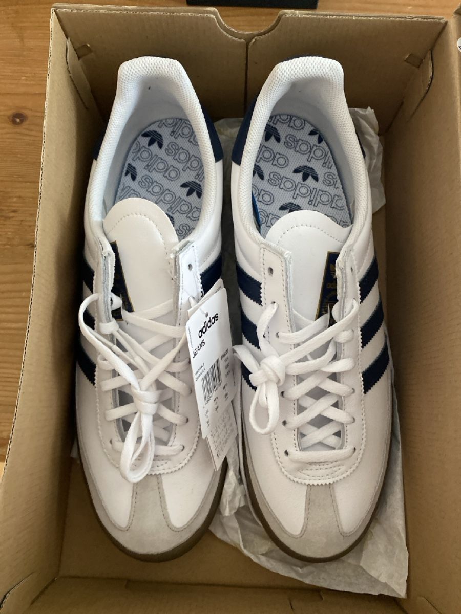 Scarpe da uomo: Adidas Jeans Gr. 46 2/3 – Nuovo e nell'imballaggio originale da Zuerich venduto da Chnopf5