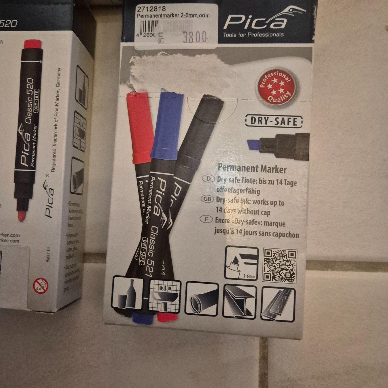 Lavagne: Pica Profiwischerset für Whiteboard – Nuovo e nell'imballaggio originale da Arni AG venduto da kurtrmeier 2