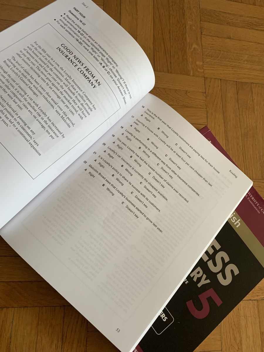 Libri: BEC Cambridge 4 + 5 – Usato da Tuggen venduto da Tantas 4