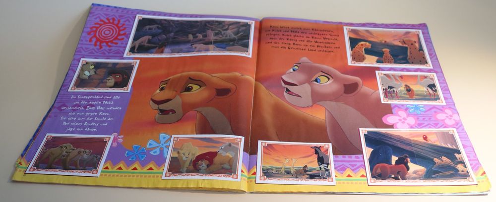 Original Panini Album König der Löwen 2 (Gebraucht) in Winterthur für ...