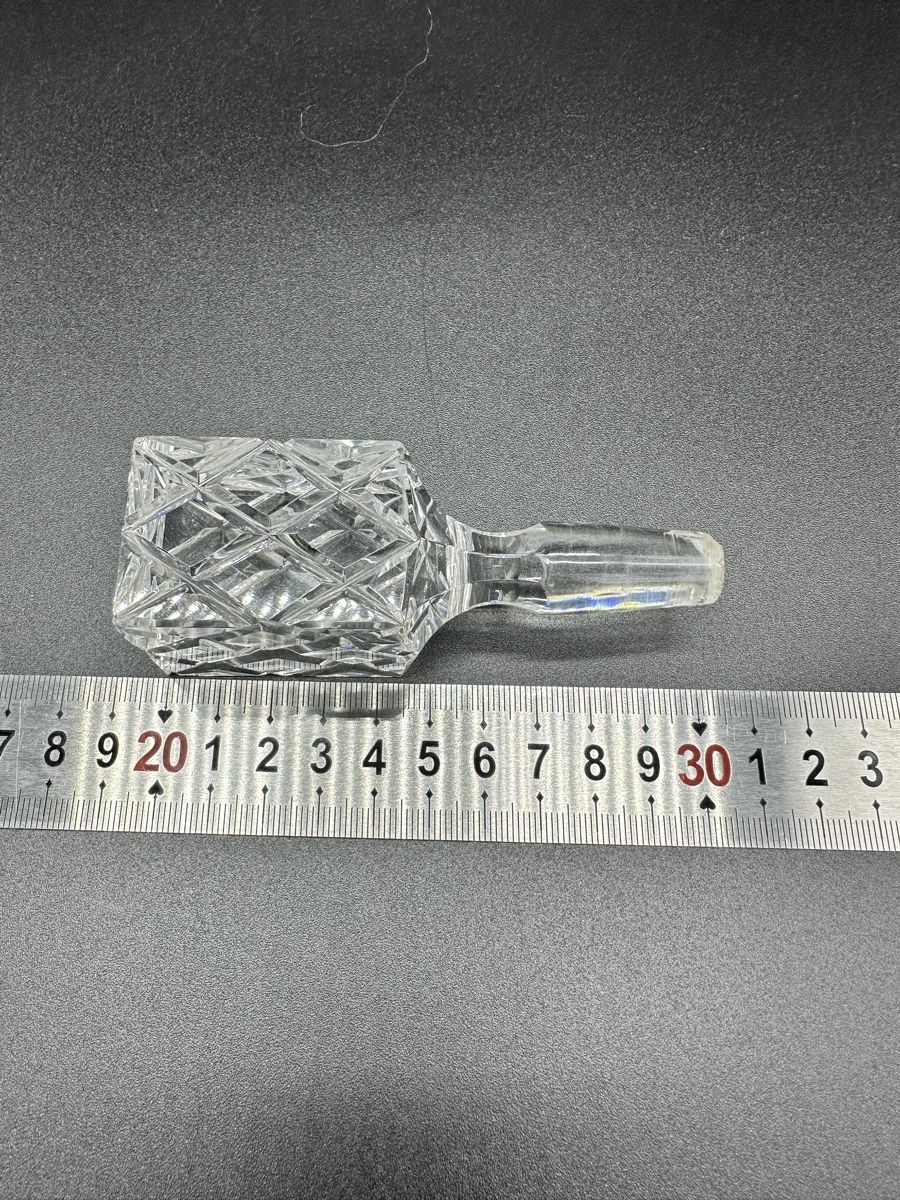 Caraffe: Crystal Decanter Stopper Replacement, Diamond Cut Glass – Usato da Villmergen venduto da JacRon 1