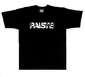 PAISTE T-Shirt Silhouette weiss Gr. XL