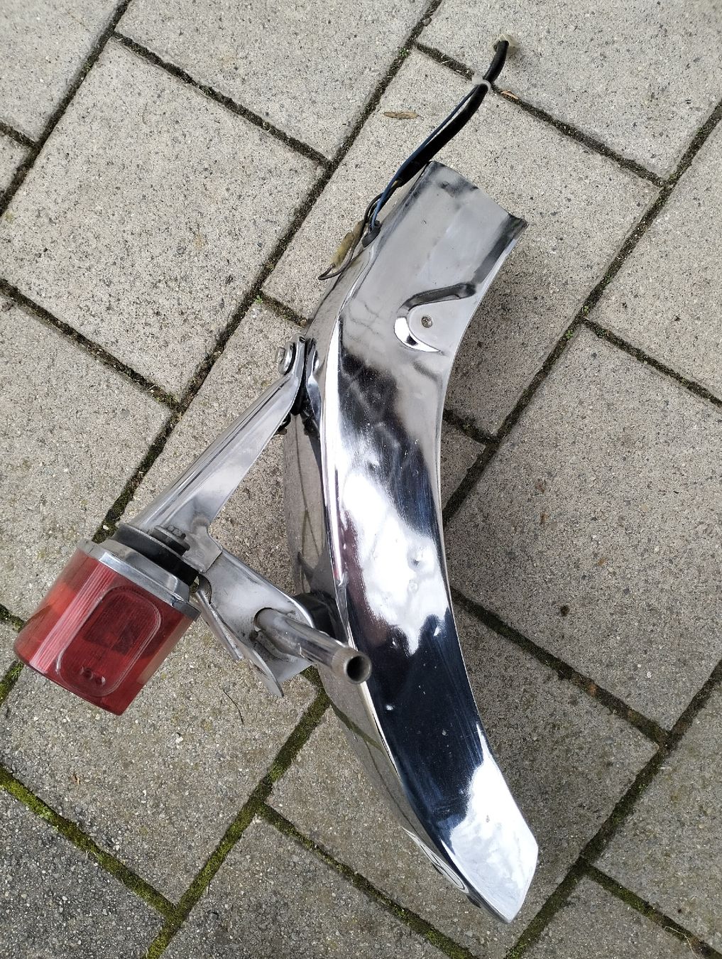 Yamaha Tutti i ricambio per moto: Schutzblech hinten Yamaha RD 125 1E7 – Usato da Ossingen venduto da Challenger74 3