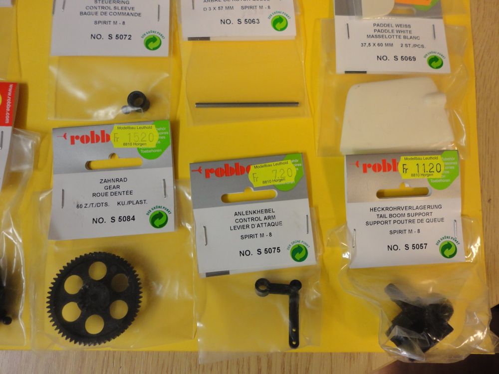 Robbe Heli Spirit Eolo Ersatzteile (Neu und originalverpackt) in Horgen ...