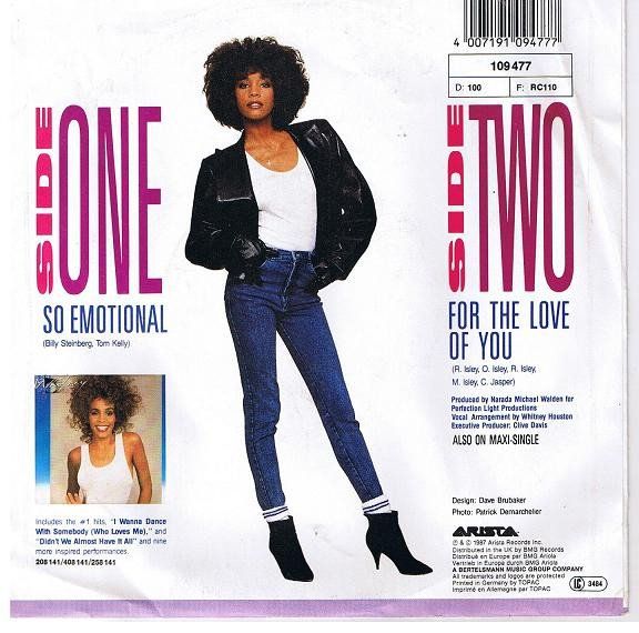 Dischi in vinile: Houston Whitney: So Emotional 7" – Usato da Steinhausen venduto da Vilivinili 1
