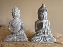 Buddha Figuren Set, Deko, 14 cm, NEU
