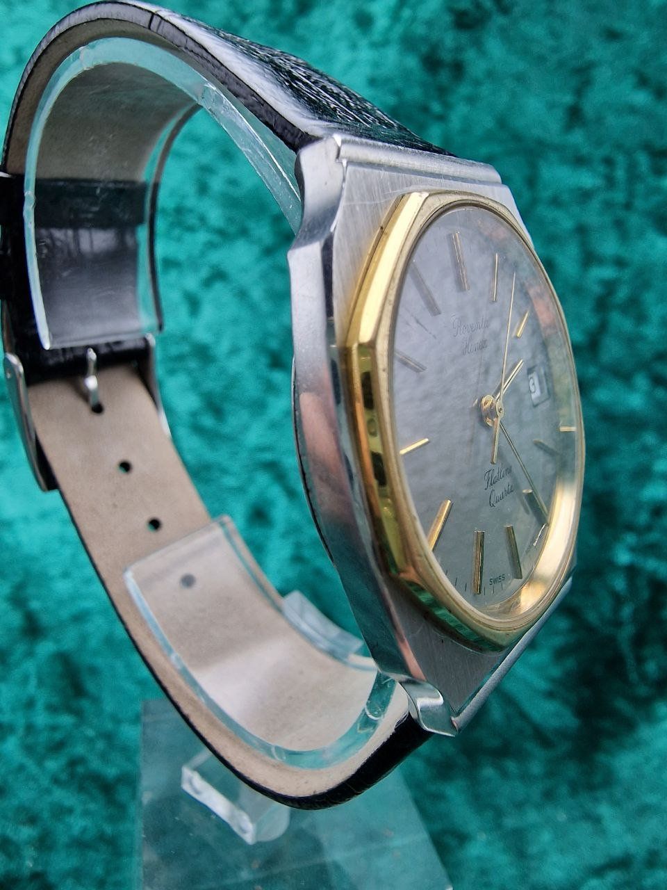 Orologi: ROVENTA HENEX FLATLINE Herren Uhr, Quartz – Usato da Bassersdorf venduto da antik_leo 3