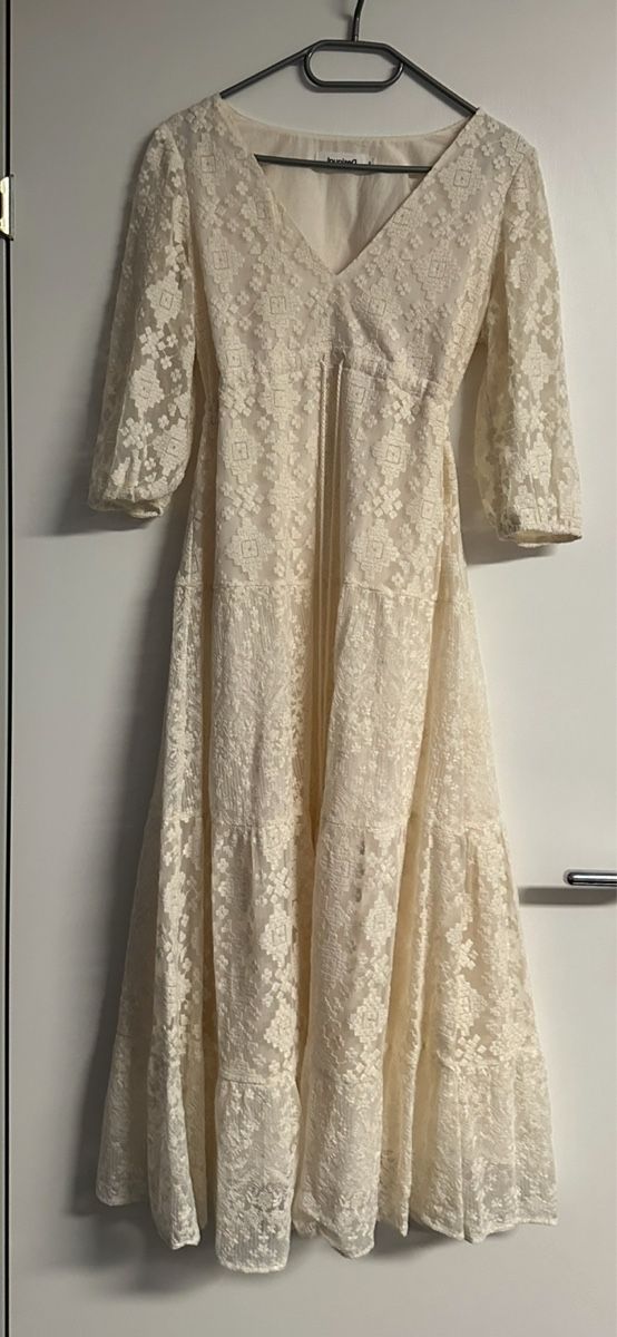 Desigual Vestiti: Desigual Kleid, Grösse S, crème-weiss – Nuovo (secondo la descrizione) da Reinach AG venduto da Indy1967