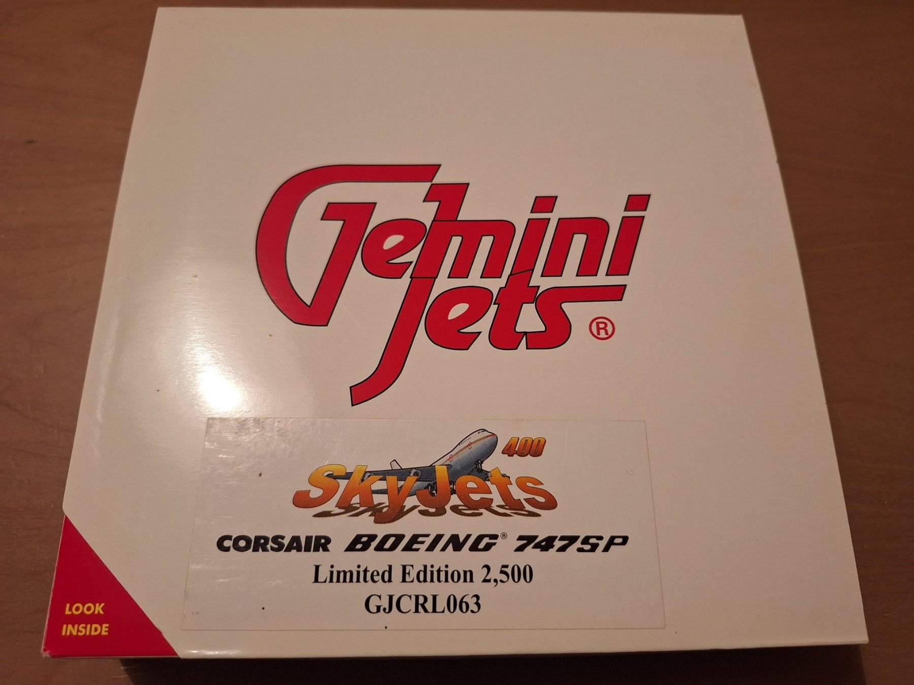 Boeing Kit di modellismo & Modellini statici: Corsair Boeing 747SP 1:400 – Usato da Sargans venduto da nicsam1815