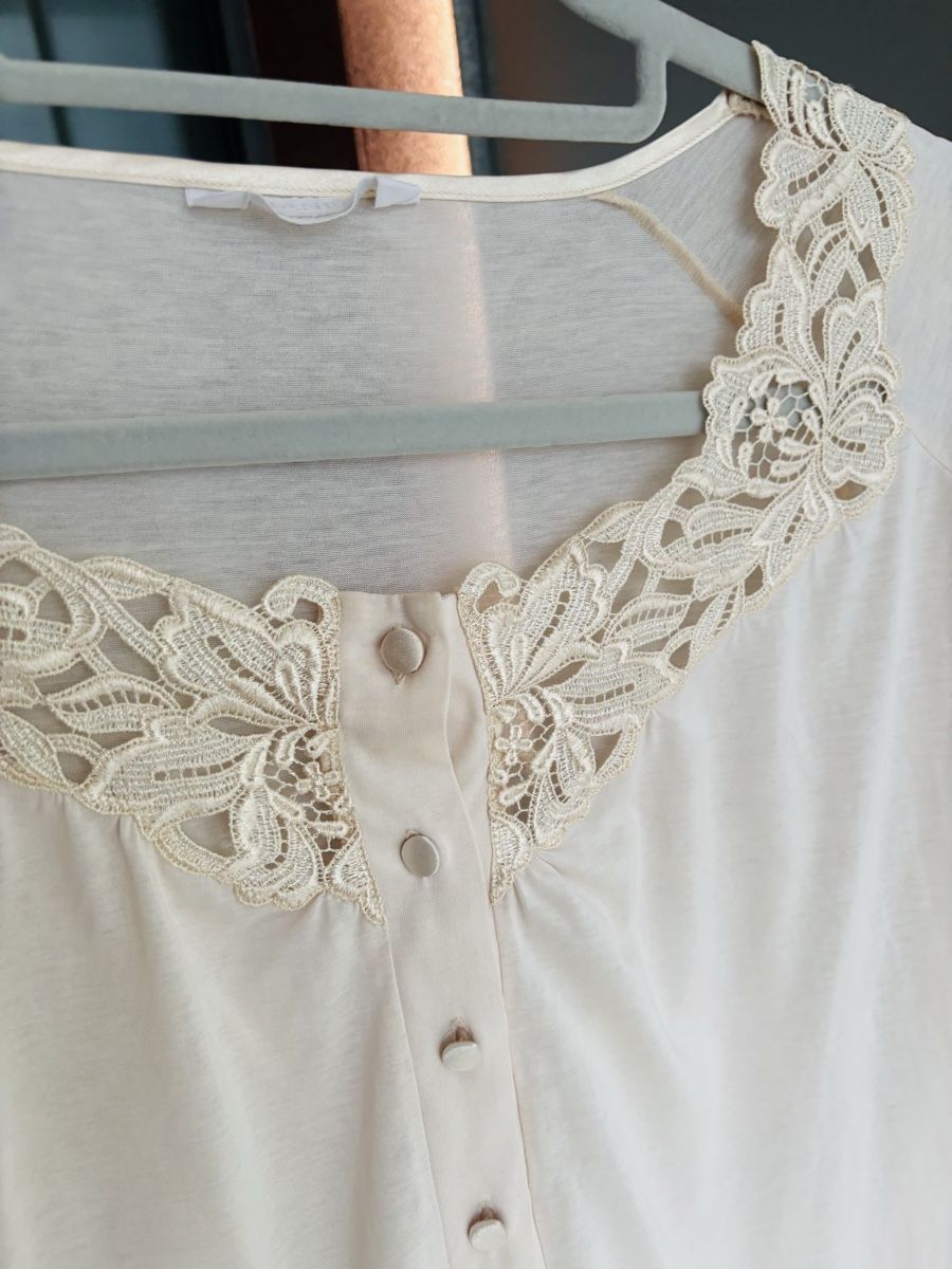 Hanro Negligees & Pigiami: Hanro Nachthemd Gr. L – Usato da Rheinfelden venduto da Jeva-Anna 3