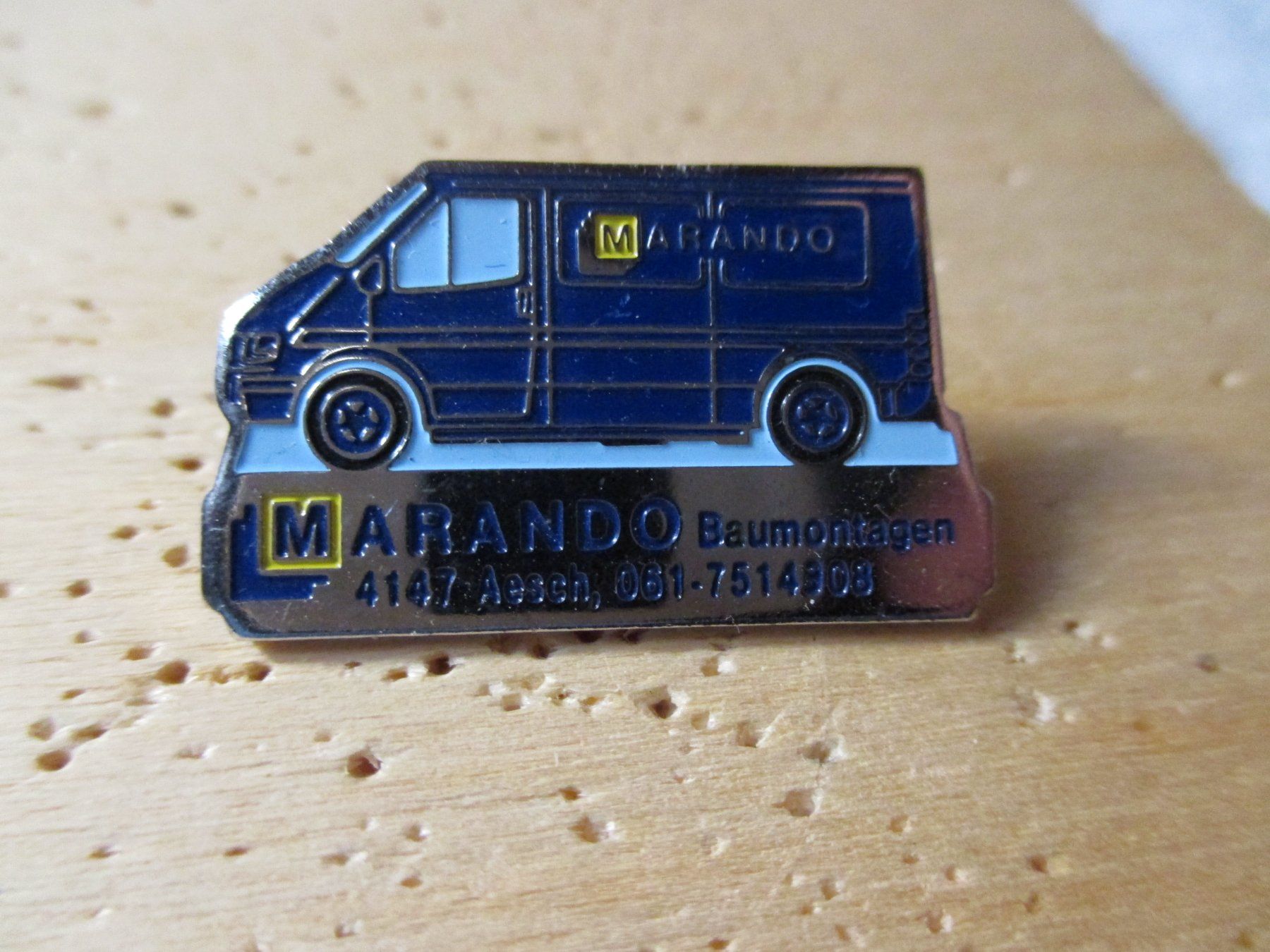 Ford Plaketten & Abzeichen: Ford Transit Marando Aesch Pin – Neu (gemäss Beschreibung) aus Felsberg von sanwill