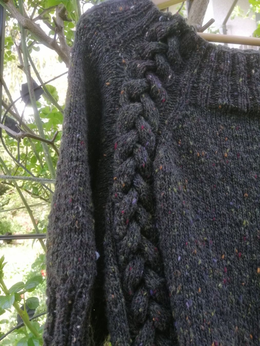 Pullover & Sweatshirts: Pulli Wintertunika "Donegal" handgestrickt   NEU – Neu (gemäss Beschreibung) aus Langenthal von Handstrick 5