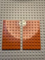 Lego 2x Platten 6x10 (3033) dark orange