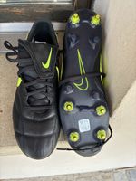 Nike Fussballschuhe schwarz/neongelb, G12, 46 neu