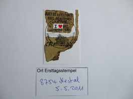 Voll Ort Ersttagsstempel 8754 Netstal