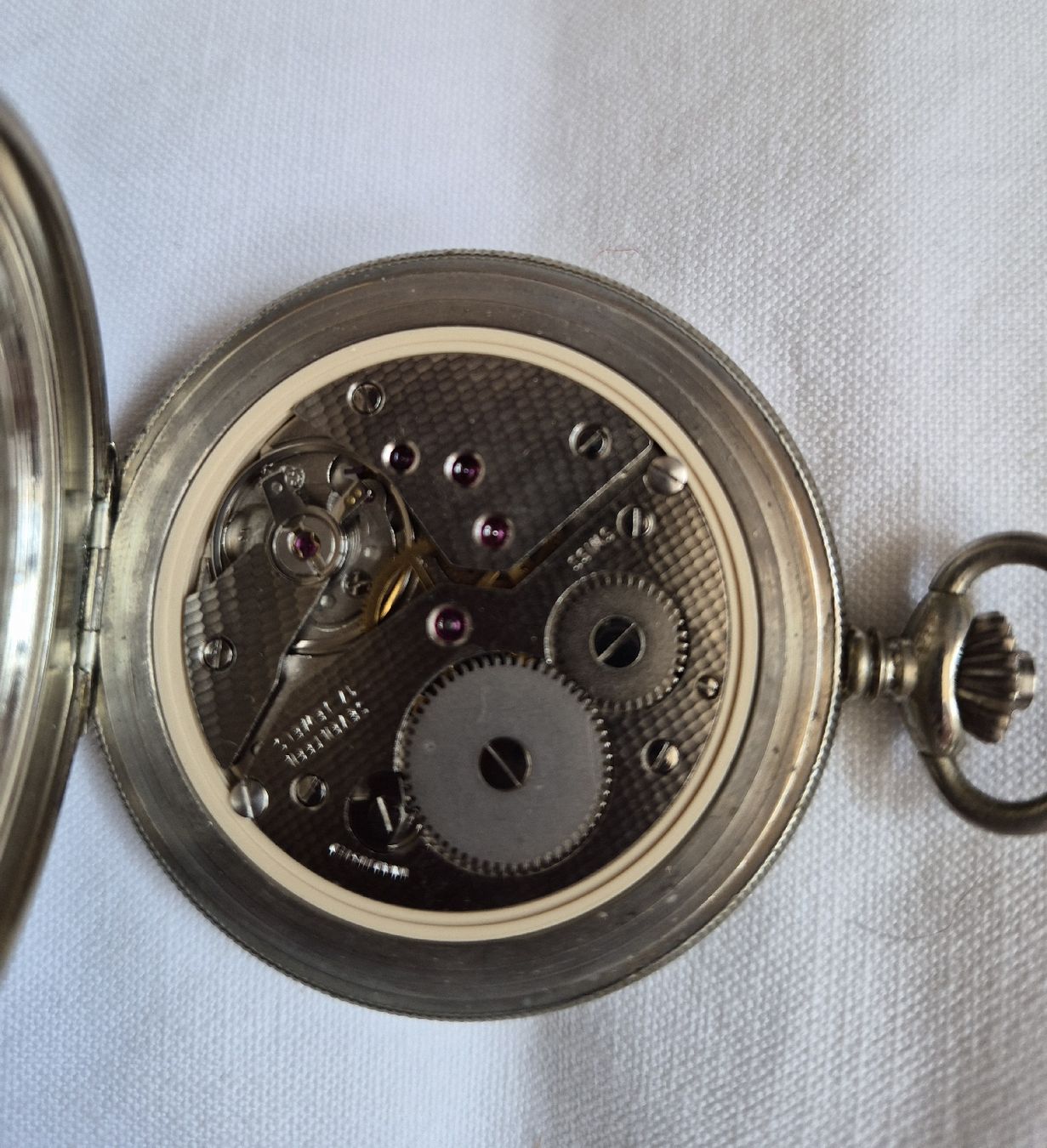 Swiss Orologi: Schöne Chüali Taschenuhr – Usato da cazis venduto da meeroo12 3