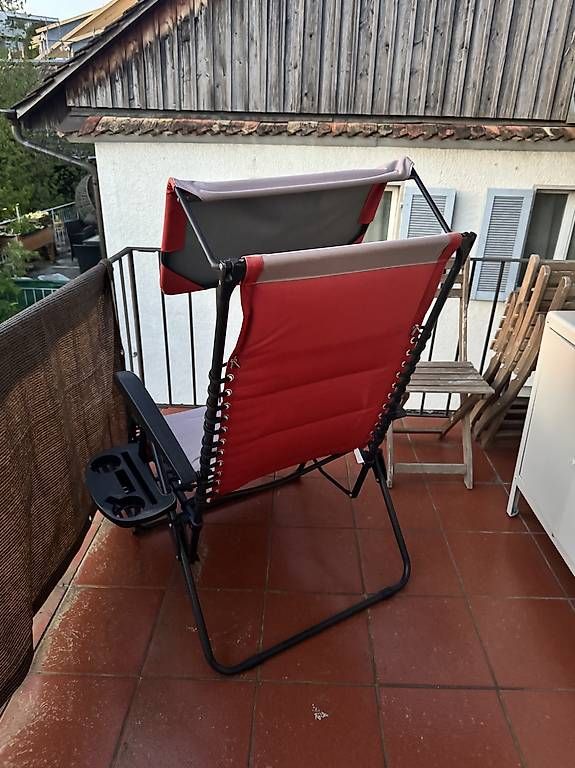 Chaises longues: Liegestuhl mit Sonnendach – D'occasion à Möhlin par bel_2jgb 2