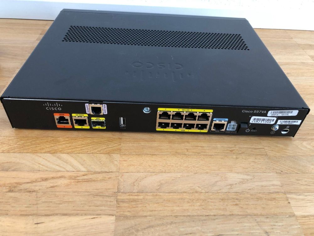 Cisco 890 Integrated Services Routers (D'occasion) à Mühlethal pour CHF ...