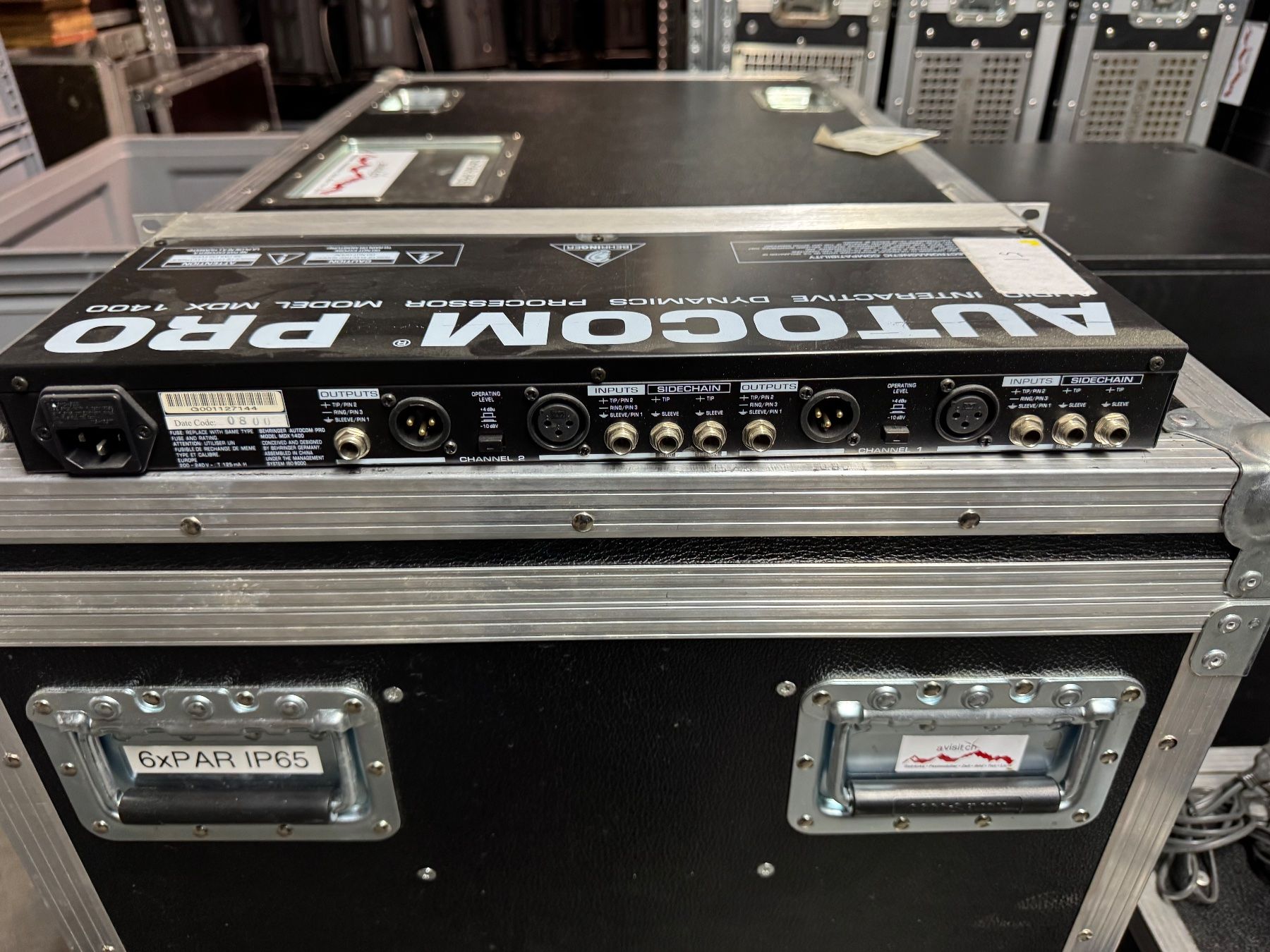Behringer Equalizzatori: Behringer Autocom Pro MDX 1400 Dynamics Processor 1A Rack – Usato da Oberdorf NW venduto da AndotechnicsGmbH 2