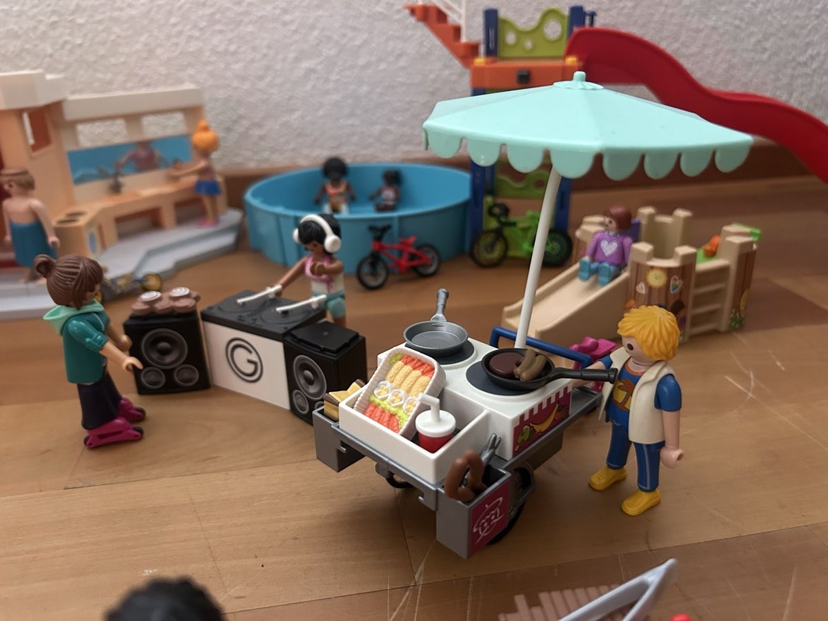 Playmobil Spielzeuge: Playmobil: Badi- Party – Gebraucht aus Wagen von Ramona01 7