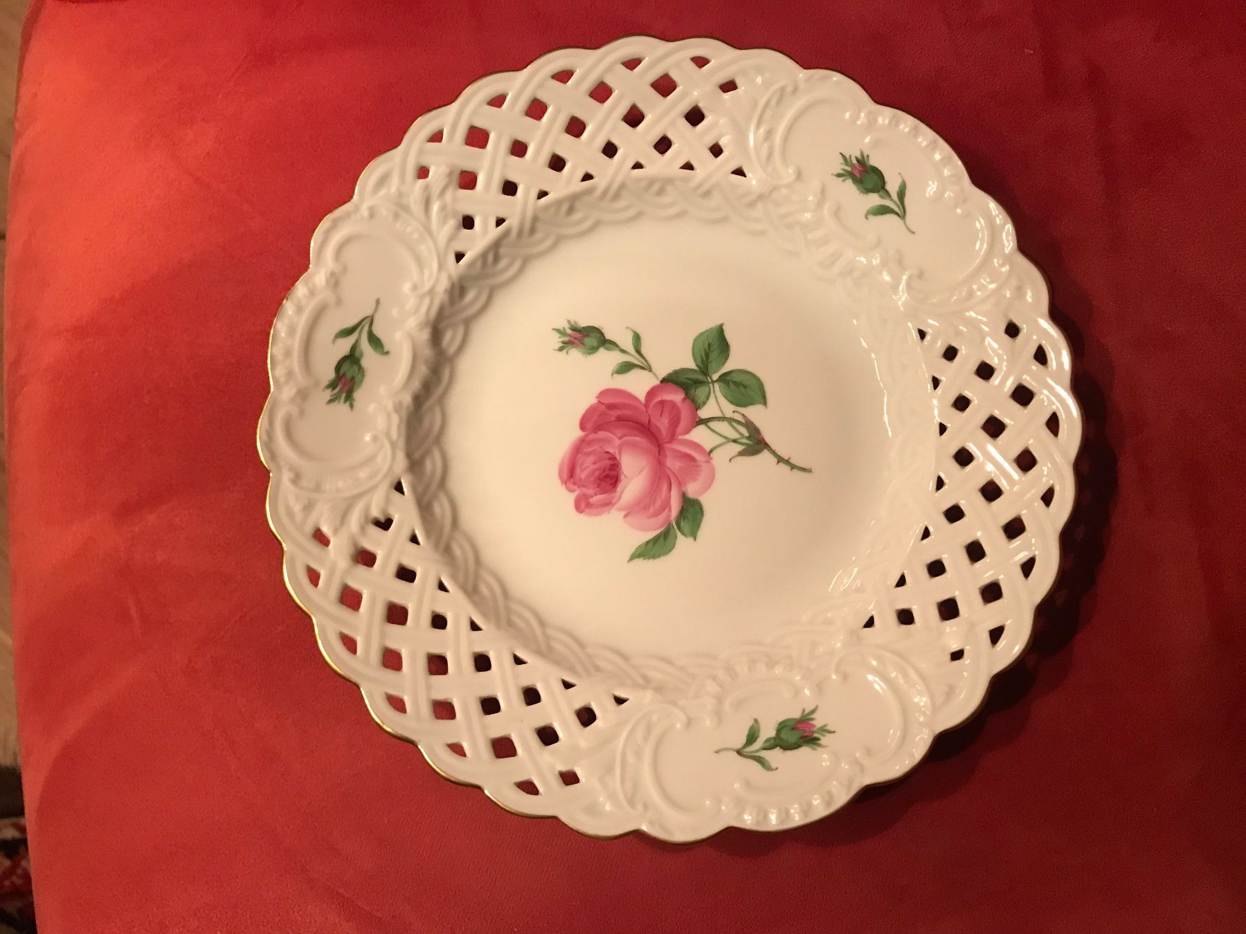 Piatti: Meissen Anbietteller 21 cm – Usato da Herbriggen venduto da Sehrazade