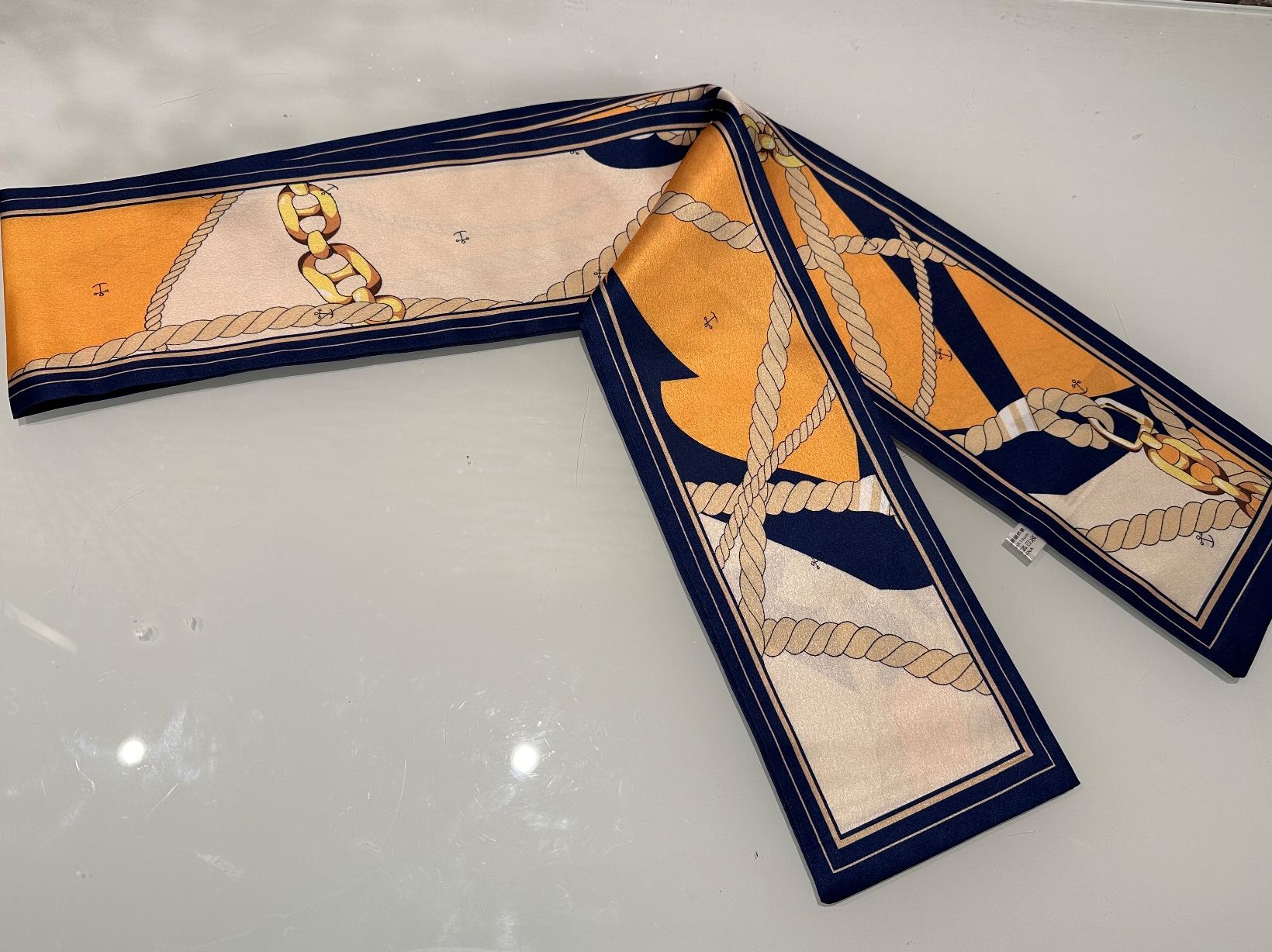 Foulard & Sciarpe: Lässiges Twilly – Nuovo e nell'imballaggio originale da Hittnau venduto da LuxAndMore 3