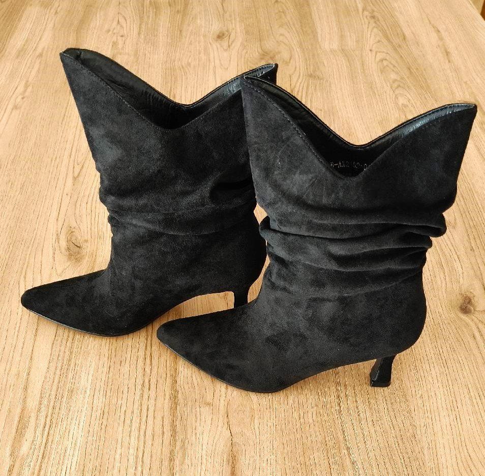 Scarpe da donna: Geraffte Ankle Boots in schwarz, Grösse 38 – Nuovo e nell'imballaggio originale da Dielsdorf venduto da SHOES_BY_SYLVI 5