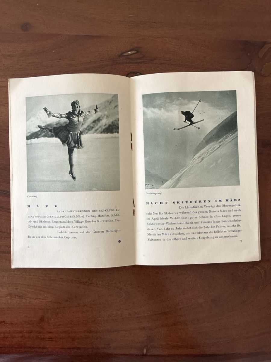 Documents: 3 Werbeprospekte von St. Moritz 1925 - 1929 – D'occasion à Oftringen par Cla.vD.74 7