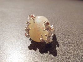 Ring Grösse 9, silberfarbig, elfen