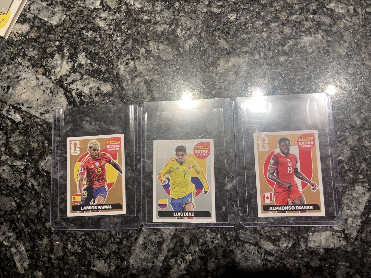 Panini Carte collezionabili: Panini Extra Sticker Lamine, Diaz, Davis – Usato da Wettswil venduto da Dast77