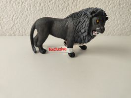 Schleich Neu Schwarzer Löwe Exclusive Wild Life Black Deko