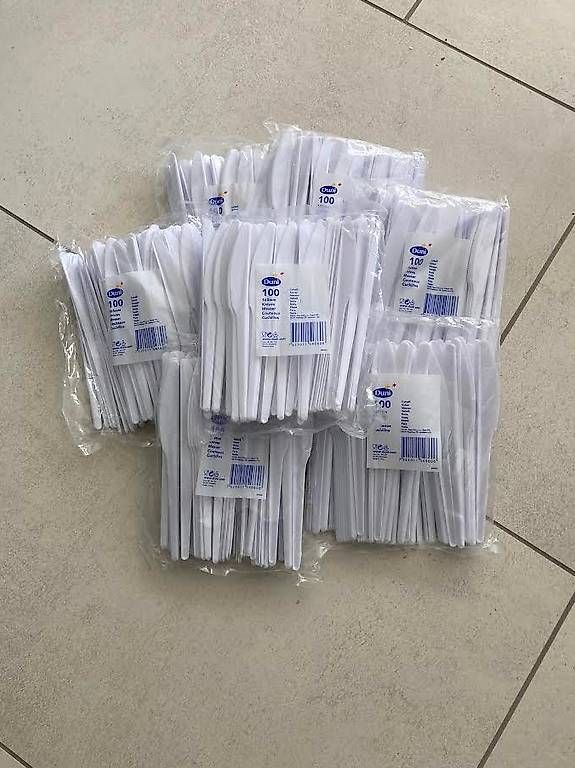 Coltelli: Plastikmesser 700 Stück Einwegmesser – Nuovo e nell'imballaggio originale da Weinfelden venduto da raga80