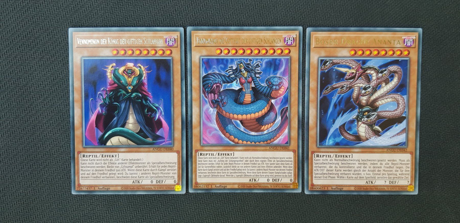 Yugioh Carte collezionabili: Yugioh Schlangen Set – Nuovo (secondo la descrizione) da Opfikon venduto da Steins_Siedlung