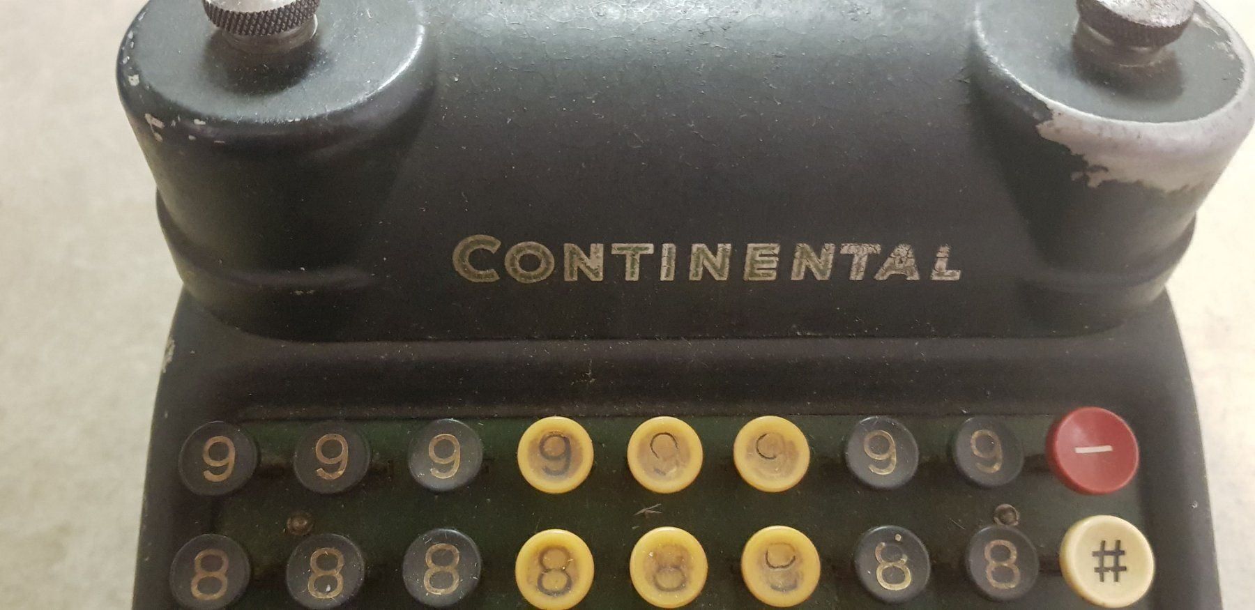 Registratore di cassa: Registrierkasse Marke Continental – Usato da Mörschwil venduto da antiksalon 8
