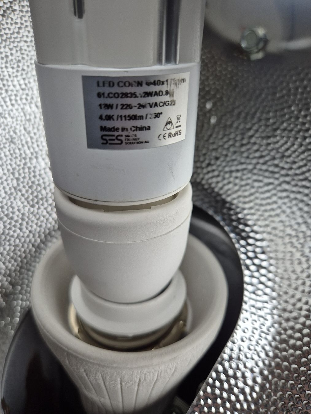 Fari: Fabrikleuchte Industrieleuchte Deckenleuchte Lampe Strahler – Usato da Wasterkingen venduto da mimi964 6