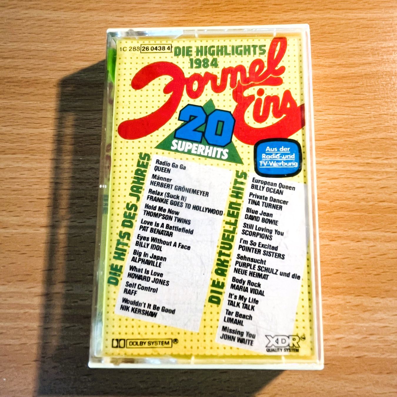 Musicassette: MC - Formel Eins - Die Highlights 1984 - 20 Superhits – Usato da Amlikon-Bissegg venduto da allerlei-versand