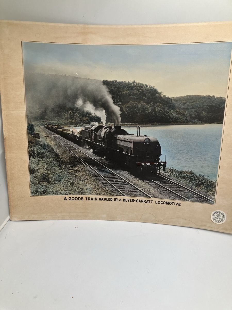 Foto & Immagini: Grande photo de train ancienne  – Usato da fribourg venduto da Retroverso 1