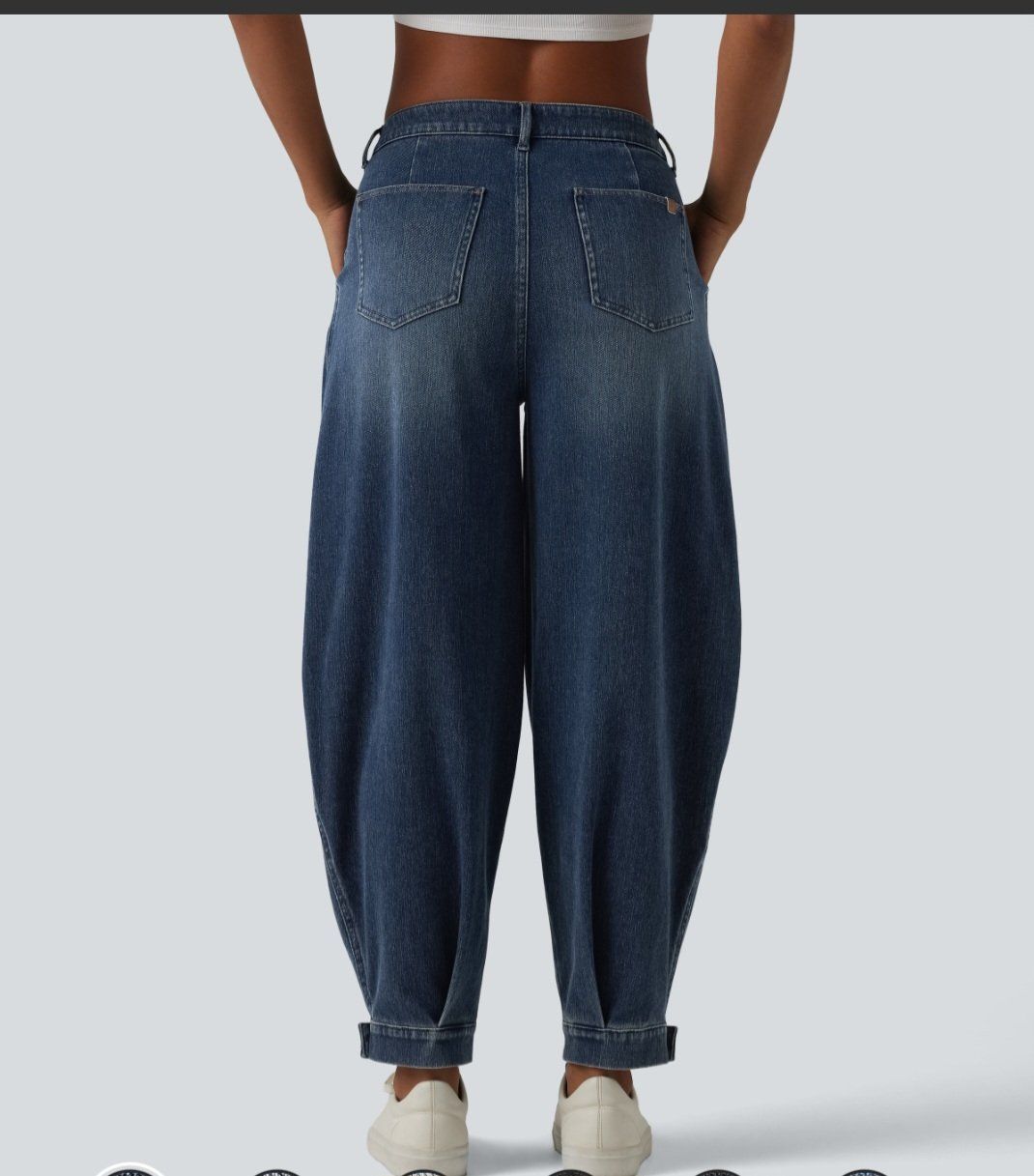 Halara Pantaloni: Halara trend jeans hose ballon – Usato da horn venduto da CherryCrow 3