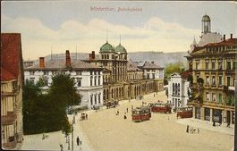 WINTERTHUR Bahnhofplatz - Strassenbahn, Tram